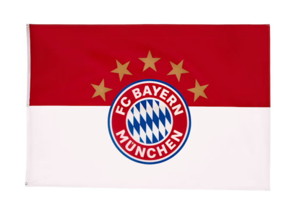 FC Bayern München - Hissfahne Logo 180 x 120 cm